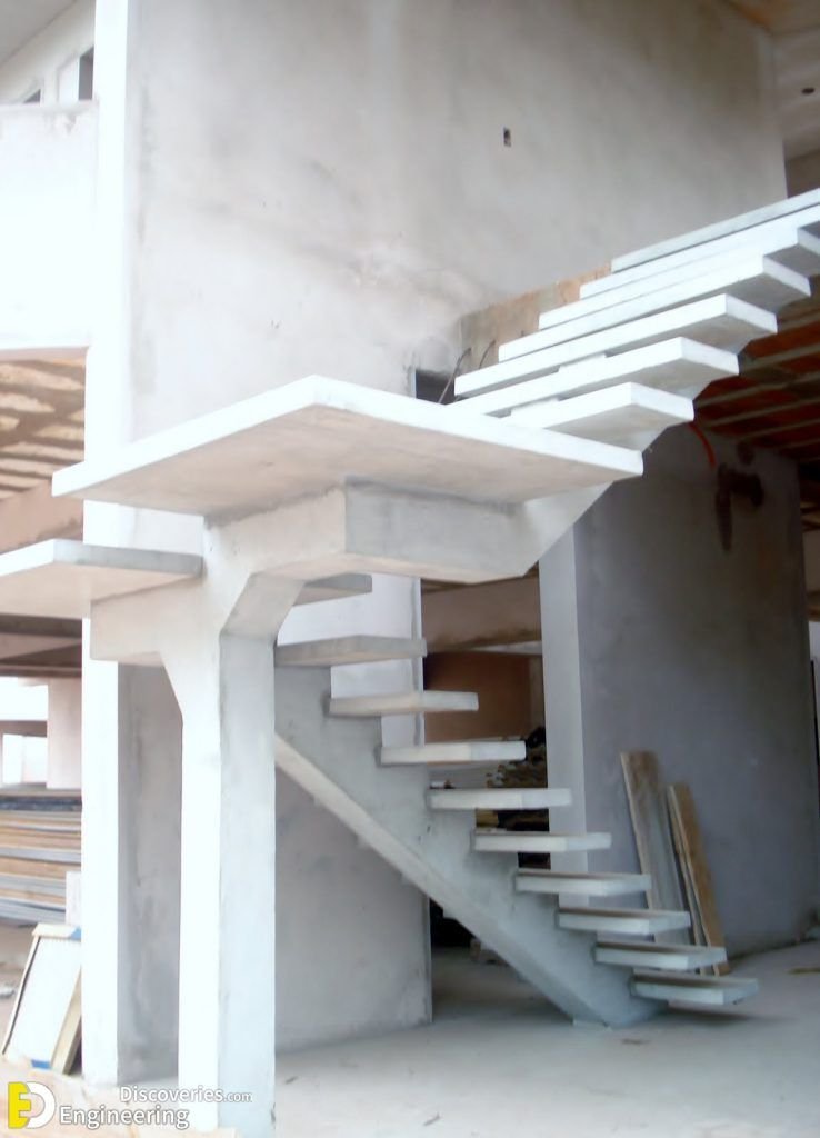 Modern Cantilever Staircase Design in Jaipur – Architecture & Structural Design by Archinevo