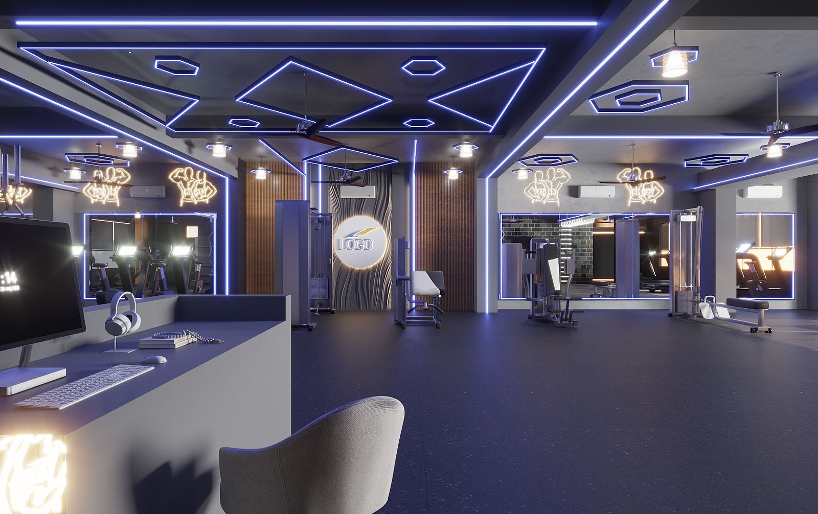 Gym Interior Design in Jaipur