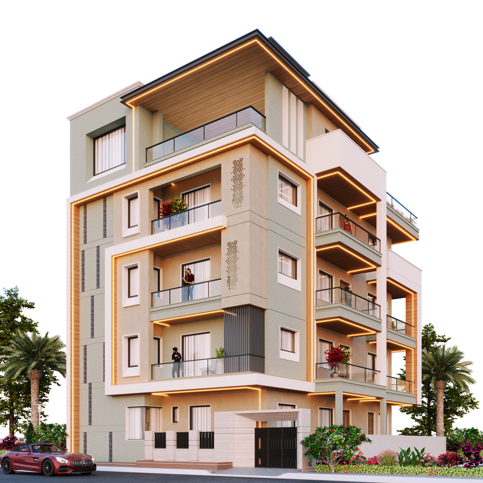 Residential Elevation Design in Jaipur