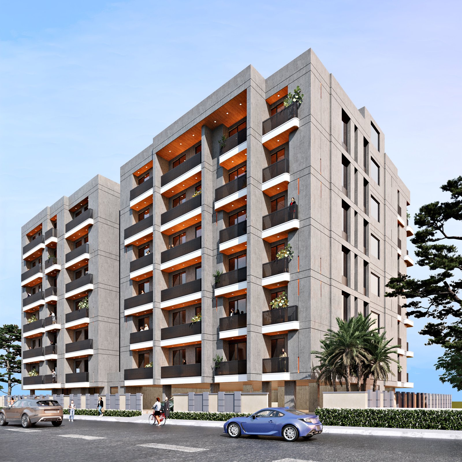 Apartment Building Design in Jaipur – Planning, Elevation & Interior Design