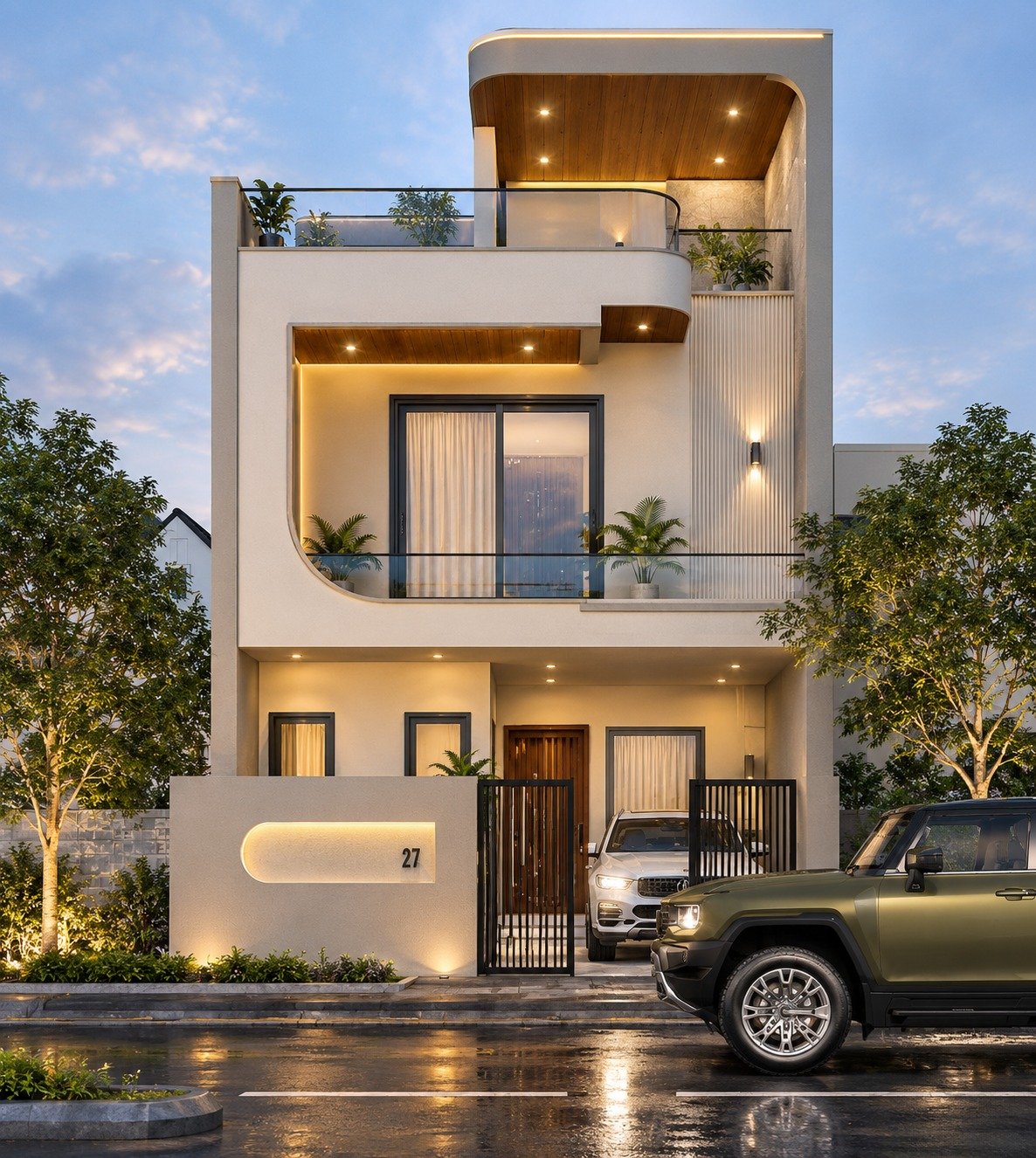 Modern House Elevation Design