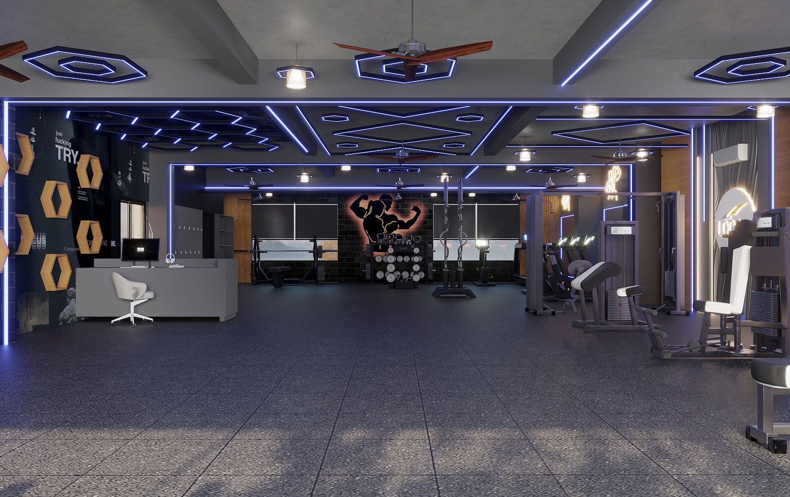 Gym Interior Design in Jaipur
